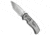 We Knife Co. WE Knife Co. Zentron Button Lock Knife Gray Titanium 3.5" Satin M390, Gray, Bohler M390, adult, BHQ-220688