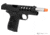 WE-Tech 1911 Hex Cut Gen 2 Gas Blowback Airsoft Pistol, Black, WE-E016-BK