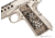 WE-Tech 1911 Hex Cut Gen 2 Gas Blowback Airsoft Pistol, Silver, WE-E016-SV