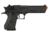 WE-Tech Desert Eagle .50 AE Full Metal Gas Blowback Airsoft Pistol by Cybergun, Black, Medium, 090509 / CG-DE0100