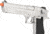 WE-Tech Desert Eagle .50 AE Full Metal Gas Blowback Airsoft Pistol by Cybergun, Silver, Medium, 090510 / CG-DE0101