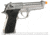WE-Tech Full Metal M9 Heavy Weight Airsoft GBB Professional Training Pistol, Silver, WE-M002