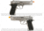 WE-Tech Full Metal M9 Heavy Weight Airsoft GBB Professional Training Pistol, Silver, WE-M002