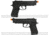 WE-Tech M9A1 Full Metal Gas Blowback Pistol, Black, WE-M008-B-M9A1
