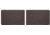 WeatherTech Comfort Mat Connect, Woven, 2 Pieces, 24x36in, Cocoa, 8ACONA2BWC