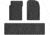 WeatherTech Trim-to-Fit Front and Rear OTH Mat Set, Black, 11AVMOTHSB