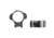 Weaver 1in Grand Slam Steel Rings, .22 Style, Extra High, Matte 49219
