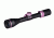 Weaver Kaspa Rimfire Scope 3-9x40mm Dual-X Reticle Matte Black With Pink Enhancements