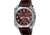 Wenger 77014 Mens Brown Rectangle Dial w/ Brown Leather Strap