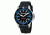 Wenger Mens Sea Force Swiss Watch w/ Black &amp; Blue dial black &amp; Blue Bezel Black Silicone Strap 641.104