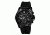 Wenger Mens Squadron Chrono Swiss Watch w/ PVD case/black dial/black silicone strap 77054