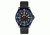 Wenger Mens Ranger Swiss Military Watch - Blue Bezel Black Dial Black Rubber Strap 70908