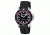Wenger Sea Force Black &amp; Pink Dial &amp; Pink Bezel Black Silicone Strap 621103