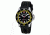 Wenger Sea Force Black &amp; Yellow Dial Black &amp; Yellow Bezel Black Silicone Strap 621101