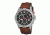 Wenger Squadron Chrono Black Dial Brown Leather Strap 77051