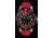 Wenger Swiss Military Mens Challenger Watch - Black Dial, Red Accents with Nylon Strap 79960