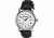 Wenger Urban Classic Silver Sunray Textured Dial, Black Leather Strap 1041.102