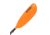 Werner Skagit Hooked Straight Shaft STD Paddle, Orange, 250 cm SG 2 F11-1022-250 cm