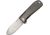 WESN Allman Framelock Ti Folding Knife, 2.75 satin finish S35VN stainless blade, Gray titanium handle, WESN04-0