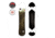 Weston Backwoods Snowboard, Green, 152, 22.006.005.152V0
