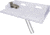 Weston Products Fillet Board with Gimbal Pole, White, Small, 40-0601-W