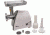 Weston Products N.8 Heavy Duty Electric Meat Grinder and Sausage Stuffer, 575 watt, White, 33-0201-W