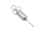 Weston Products Marinade Injector, Nickel-plated brass, 2 oz, Brass/Nickel 23-0402-W