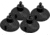 Weston Products Suction Cup Feet - 4 pcs, Black, 36-3519