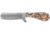 Whiskey Bent Knives Bullcutter Fixed Knife w/Satin Blade, 440 Steel Blade, 6in Overall Length, Acrylic Handle, Floral Tool, WB41-03
