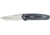 Whiskey Bent Knives Catch Pin Lock 3.5in Folding Knife, Drop Point, Satin Blade, G10 Handle, Squall, WB57-47