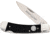 Whiskey Bent Knives Lock Blade Folding Knife, Single Clip Point, 440 Steel Blade, 3.75in Closed Length, Natural Bone Handle, Buffalo Horn, WB33-02