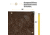 White Duck Super Heavy Duty Poly Tarp, Brown, 100x100ft, PT-100x100