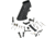 White Label Armory AR-15 Lower Parts Kit No Fire Control Group, Phosphate, Black, WLA-LOW-1015-01