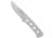 White River Knife &amp; Tool ATK Always There Fixed Blade Knife, 2.50in, CPM S35VN, Drop Point Blade, Stainless Steel, Gray Handle, Gray/Gray, 6.00 inch, BHQ-85354