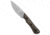 White River Knife &amp; Tool White River Brave Fixed Blade Knife Maple/Black Richlite 3.5" Stonewash, Black/Green, CPM MagnaCut, adult, BHQ-219500