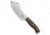 White River Knife &amp; Tool Camp Cleaver Fixed Blade Knife, 5.625in, CPM S35VN, Cleaver Blade, Micarta, Tan Handle, Tan/Gray, 10.125 inch, BHQ-113021