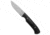 White River Knife &amp; Tool Hunter Fixed Blade Knife, 3.50in, CPM S35VN, Drop Point Blade, Micarta, Black Handle, Black/Steel, 8.25 inch, BHQ-113022