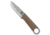White River Knives White River Firecraft Puukko Fixed Blade Knife Micarta 3.7" Scandi SW FC-PKO, Orange/Tan, CPM S35VN, adult, BHQ-174410