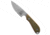 White River Knife &amp; Tool M1-PRO MagnaCut Fixed Blade Knife, 3.00in, CPM MagnaCut, Drop Point Blade, G-10, Green/Orange Handle, Green/Orange/Gray, 7.00 inch, BHQ-195344