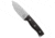 White River Knife &amp; Tool Ursus Cub MagnaCut Fixed Blade Knife, 3.50in, CPM MagnaCut, Drop Point Blade, Micarta, Black Handle, Black/Gray, 7.60 inch, BHQ-195350