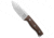 White River Knife &amp; Tool Ursus Cub MagnaCut Fixed Blade Knife, 3.50in, CPM MagnaCut, Drop Point Blade, Micarta, Brown Handle, Brown/Gray, 7.60 inch, BHQ-195351