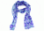 White Sierra Bug Free Gauzy Scarf - Printed - Womens, Blue Violet - BVI, One Size, D0210WP-BVI-1 SIZE