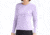 White Sierra Bug Free Jersey Long Sleeve Tee - Women's-Lavender-Small
