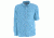 White Sierra Kalgoorlie Cool Touch Long Sleeve Shirt - Mens, Niagara Blue, 2X Large, D4765M-Niagara Blue - NIB-XXL