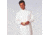 White Swan Unisex MetaGuard Lab Coats, White Swan/Meta 1165-311-XXL Knit Cuffs And Open Neck