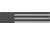 White Water Archery Reflective Arrow Wraps, 5x1.125in, Set of 15, Black American Flag, WWA1102/JT