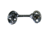 Whitecap Cabin Door Hook - CP/Brass - 2" 50408