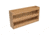 Whitecap Double-Wide Magazine Rack Teak 50775