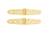 Whitecap Strap Hinge - Polished Brass - 6" x 1-1/8" - Pair 50385