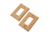 Whitecap Teak Ground Fault Outlet Cover/Receptacle Plate - 2 Pack 50646